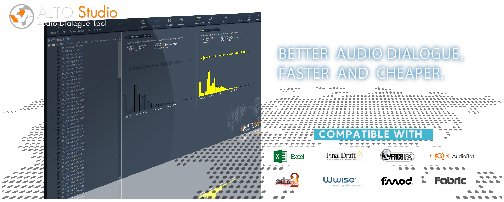 Alto Studio | Better audio dialogue, faster and cheaper.