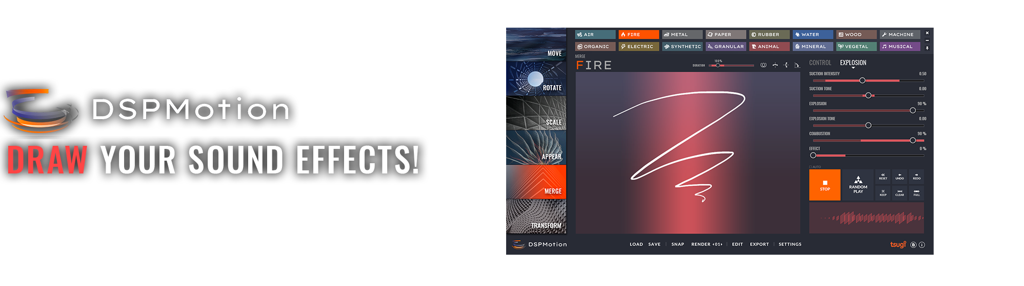 DSP Fantasy | Draw your sound effects!