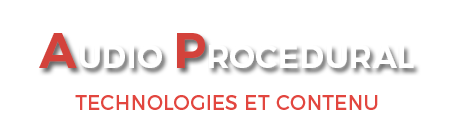 La référence en
          audio procedural Technologies et contenu.